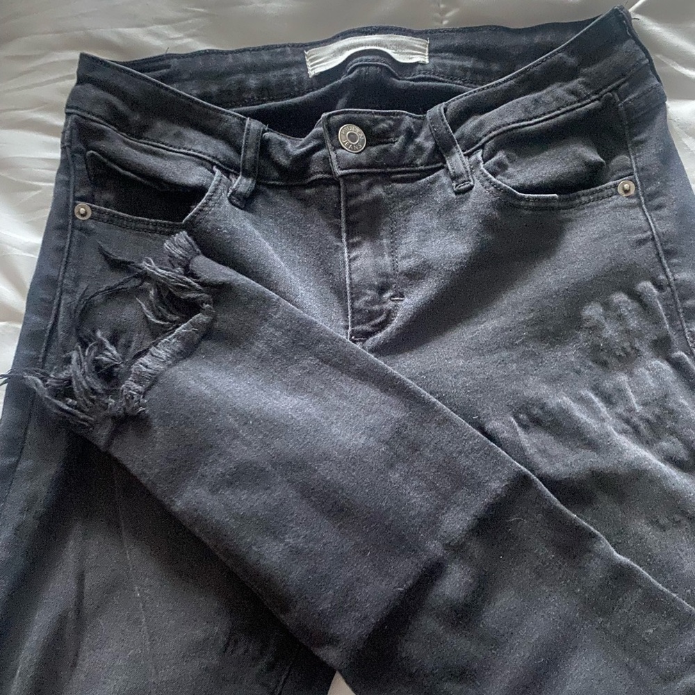 Skinny black jeans